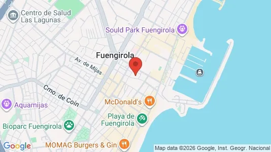 Apartments for rent i Fuengirola - kort over placeringen