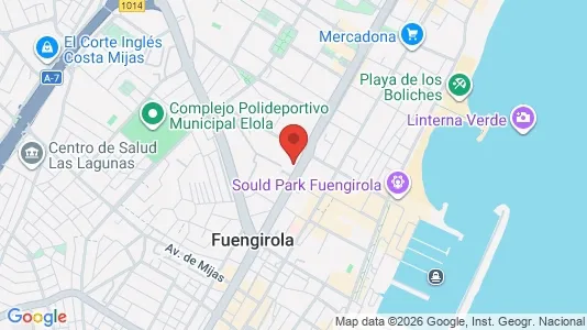 Apartments for rent i Fuengirola - kort over placeringen