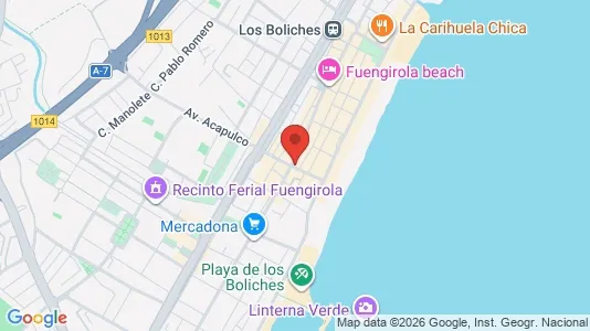 Apartments for rent i Fuengirola - kort over placeringen