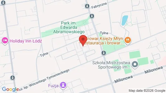 Apartments for rent i Łódź - kort over placeringen