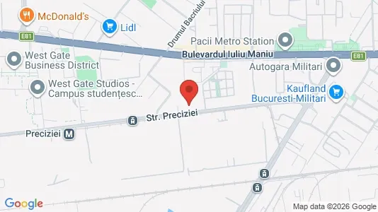 Apartments for rent i Bucharest - Sectorul 6 - kort over placeringen