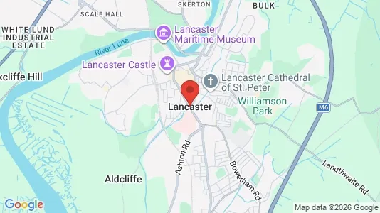 Apartments for rent i Lancaster - Lancashire - kort over placeringen
