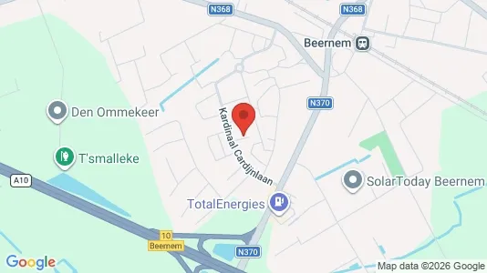 Apartments for rent i Beernem - kort over placeringen