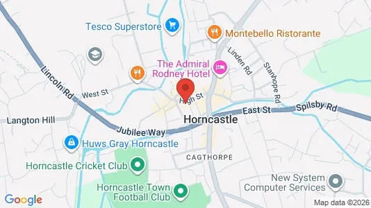 Apartments for rent i Horncastle - Lincolnshire - kort over placeringen