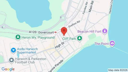 Apartments for rent i Harwich - Essex - kort over placeringen