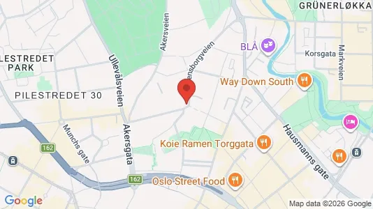 Apartments for rent i Oslo St. Hanshaugen - kort over placeringen