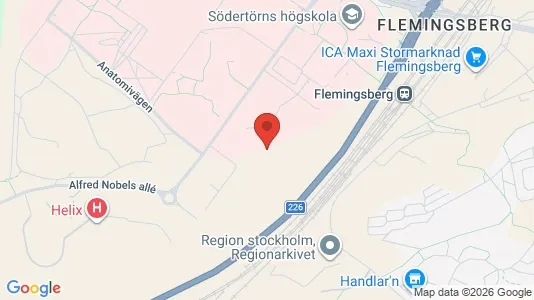 Apartments for rent i Huddinge - kort over placeringen