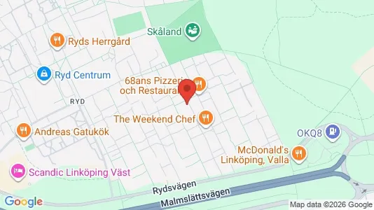 Apartments for rent i Linköping - kort over placeringen