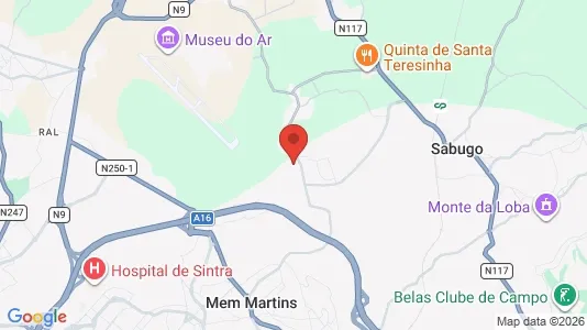 Houses for rent i Sintra - kort over placeringen