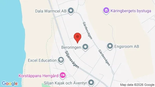Apartments for rent i Leksand - kort over placeringen