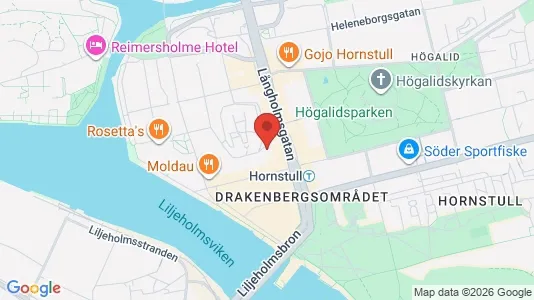Apartments for rent i Södermalm - kort over placeringen
