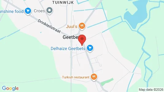 Apartments for rent i Geetbets - kort over placeringen
