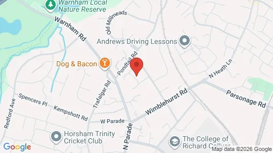 Apartments for rent i Horsham - West Sussex - kort over placeringen