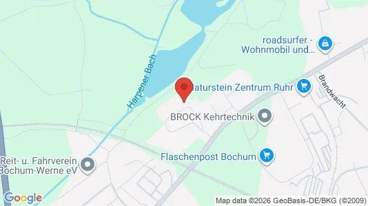 Apartments for rent i Bochum - kort over placeringen