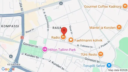 Apartments for rent i Tallinn Kesklinna - kort over placeringen