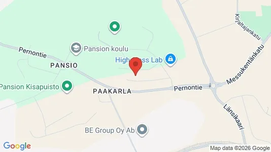Apartments for rent i Turku - kort over placeringen