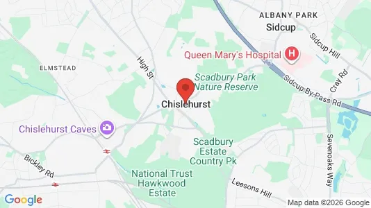 Apartments for rent i Chislehurst - Kent - kort over placeringen
