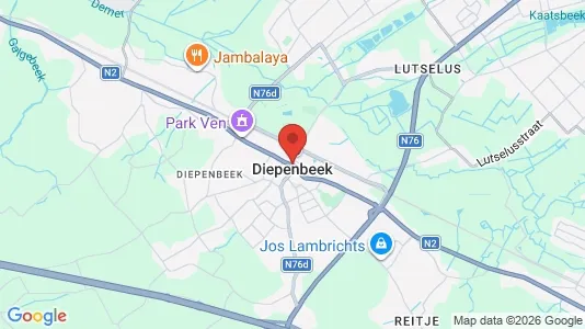 Houses for rent i Diepenbeek - kort over placeringen