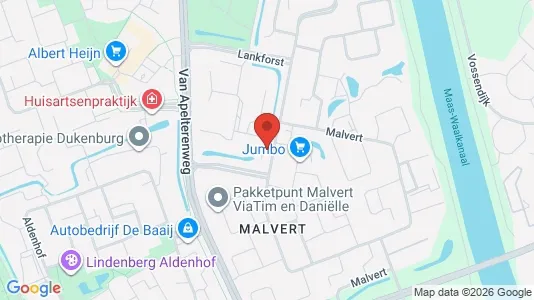 Apartments for rent i Nijmegen - kort over placeringen
