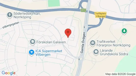 Apartments for rent i Norrköping - kort over placeringen