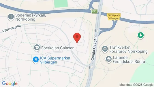 Apartments for rent i Norrköping - kort over placeringen