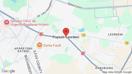 Apartments for rent i Bucharest - Sectorul 3 - kort over placeringen
