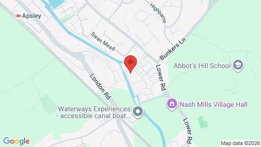 Apartments for rent i Hemel Hempstead - Hertfordshire - kort over placeringen