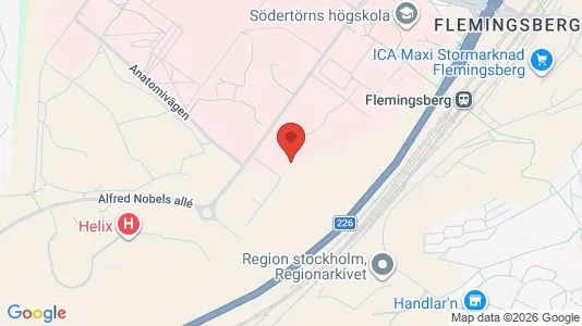 Apartments for rent i Huddinge - kort over placeringen