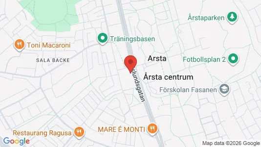 Apartments for rent i Uppsala - kort over placeringen