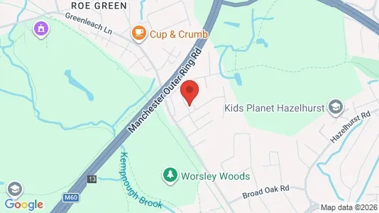 Houses for rent i Manchester - Lancashire - kort over placeringen