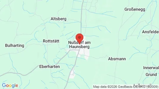 Apartments for rent i Nußdorf am Haunsberg - kort over placeringen