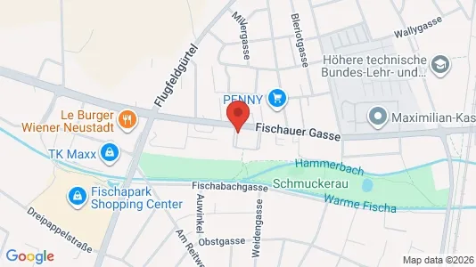 Apartments for rent i Bad Fischau-Brunn - kort over placeringen