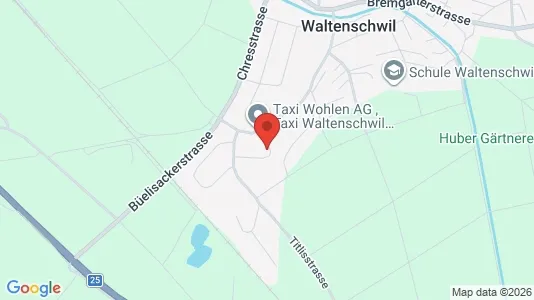 Apartments for rent i Muri - kort over placeringen