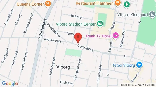 Apartments for rent i Viborg - kort over placeringen