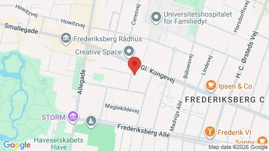 Apartments for rent i Vesterbro - kort over placeringen