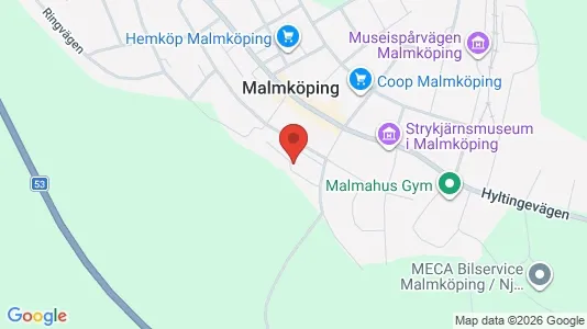 Apartments for rent i Flen - kort over placeringen