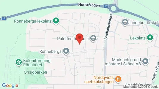 Apartments for rent i Eslöv - kort over placeringen