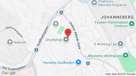 Apartments for rent i Gothenburg City Centre - kort over placeringen