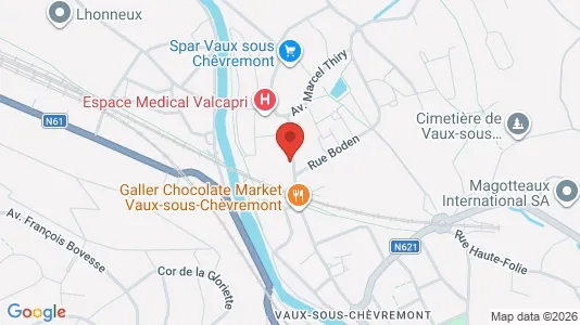 Apartments for rent i Chaudfontaine - kort over placeringen