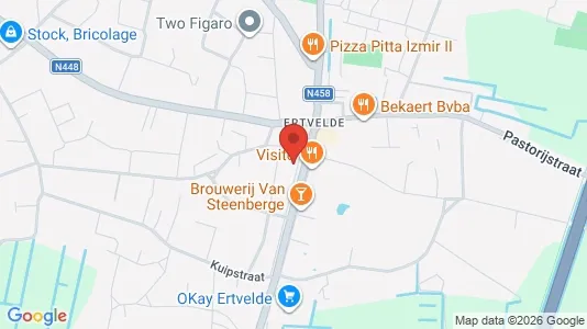 Apartments for rent i Evergem - kort over placeringen