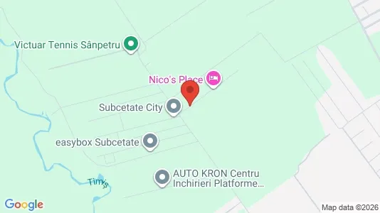 Apartments for rent i Sânpetru - kort over placeringen