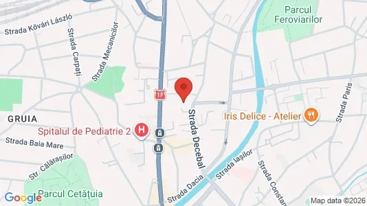 Apartments for rent i Cluj-Napoca - kort over placeringen