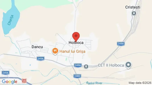 Houses for rent i Holboca - kort over placeringen