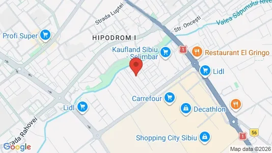 Apartments for rent i Şelimbăr - kort over placeringen