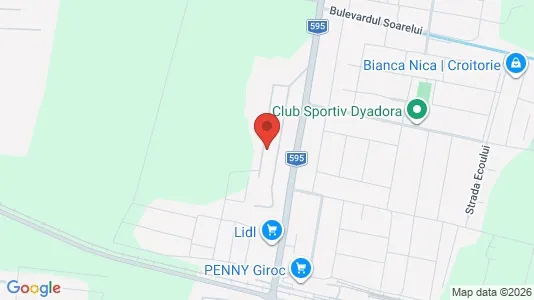 Apartments for rent i Timişoara - kort over placeringen