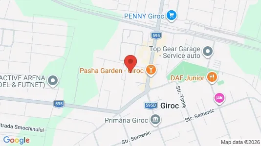 Apartments for rent i Timişoara - kort over placeringen