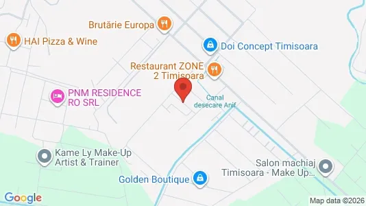 Apartments for rent i Timişoara - kort over placeringen