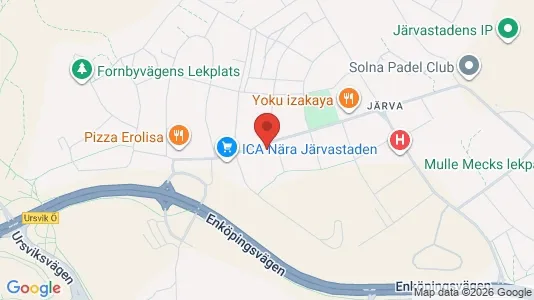 Apartments for rent i Solna - kort over placeringen