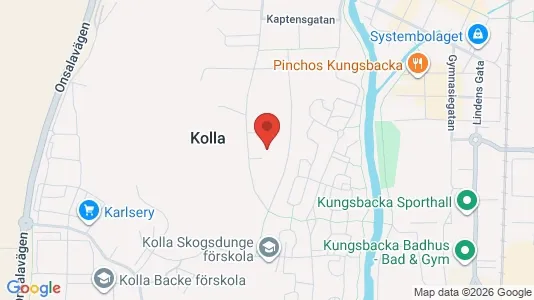 Apartments for rent i Kungsbacka - kort over placeringen
