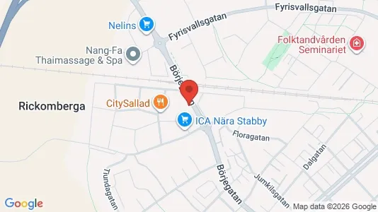 Apartments for rent i Uppsala - kort over placeringen